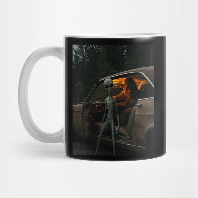 Alien and Bigfoot-Believe-3 by Megadorim